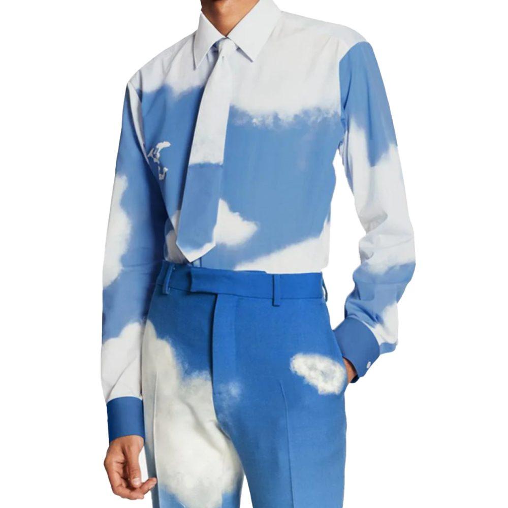 Louis Vuitton New Quarterly Products Of LV Shirt Men's White 1A8ATW