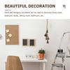 Witch Bell Door Handle Bell Decorative Wall Hanging Bell Home Decor Wind Chime Blessing Decorative Bell Hemp Rope Wind Chimes