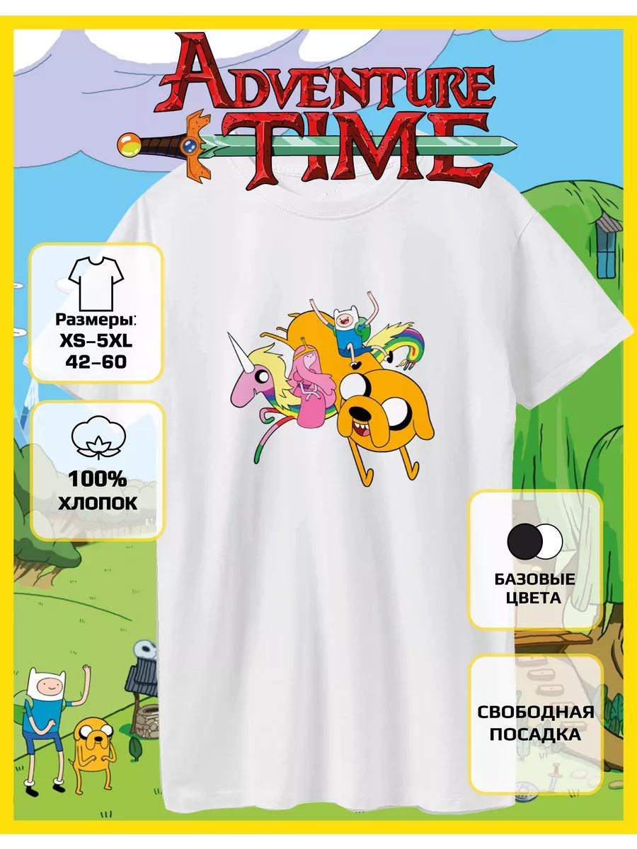 Adventure Time Printed T-shirt - adventure time XL