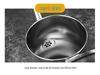 Leak-Proof Stainless Steel Oil Storage Pot with Filter