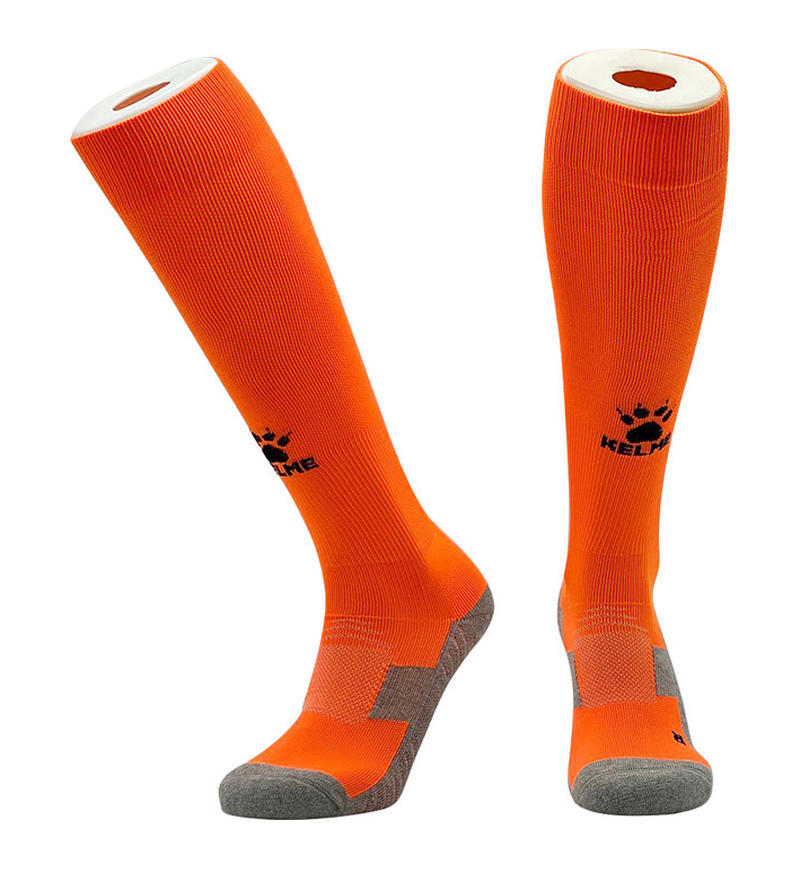 

Keme Kamei Football Socks Children S Adult Non-Slip Stockings Over Knee Male Students Towel Bottom Sports Socks Children s s (size 35-38) помаранчевий