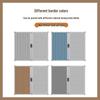 Aluminum Alloy Honeycomb Insulated Windproof Folding Window Curtain with Sliding Screen and Sun Protection