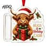 Holiday Gift Money Holder Christmas Ornament Cash Tree Hanging Decoration Creative Ideas Storage Merry Pendant for Party Decor Decorative Keepsake