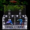 Isolation Breeding Box Seedlings Incubation Reproduction for Fish Tank Aquarium(30x15x15cm)
