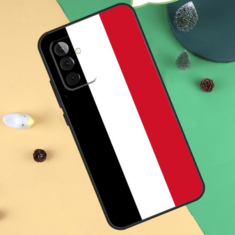 Yemen Flag Coat of Arms Case For Samsung Galaxy A32 A52 A12 A14 A34 A54 A51 A71 A15 A25 A35 A55 A53 A33 A13 Cover