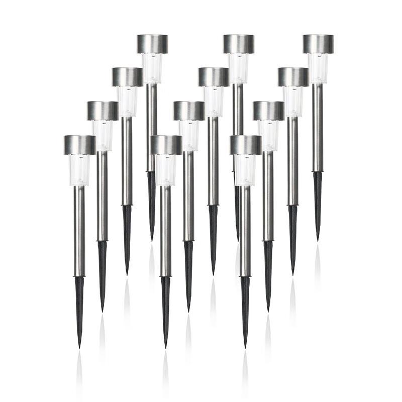 Pailide Solar Powered Outdoor Lawn Lights (6-Pack)