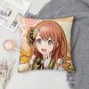 Project SEKAI Minori Hanasato Pillow Case Pattern Printed Pillowcase For Living Room Sofa Cushion Cover