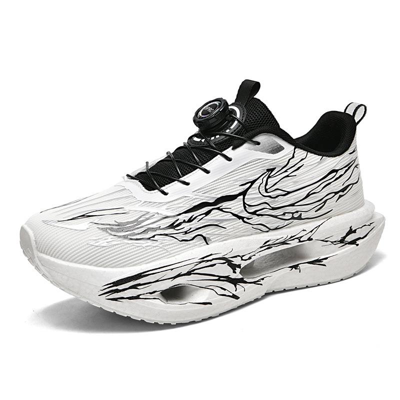 Běžecké boty Racing 9Pro Double Mesh Carbon Plate 2025 pro střední/velké děti a teenagery - Podzimní/zimní sportovní tenisky s tlumením nárazů pro chlapce.