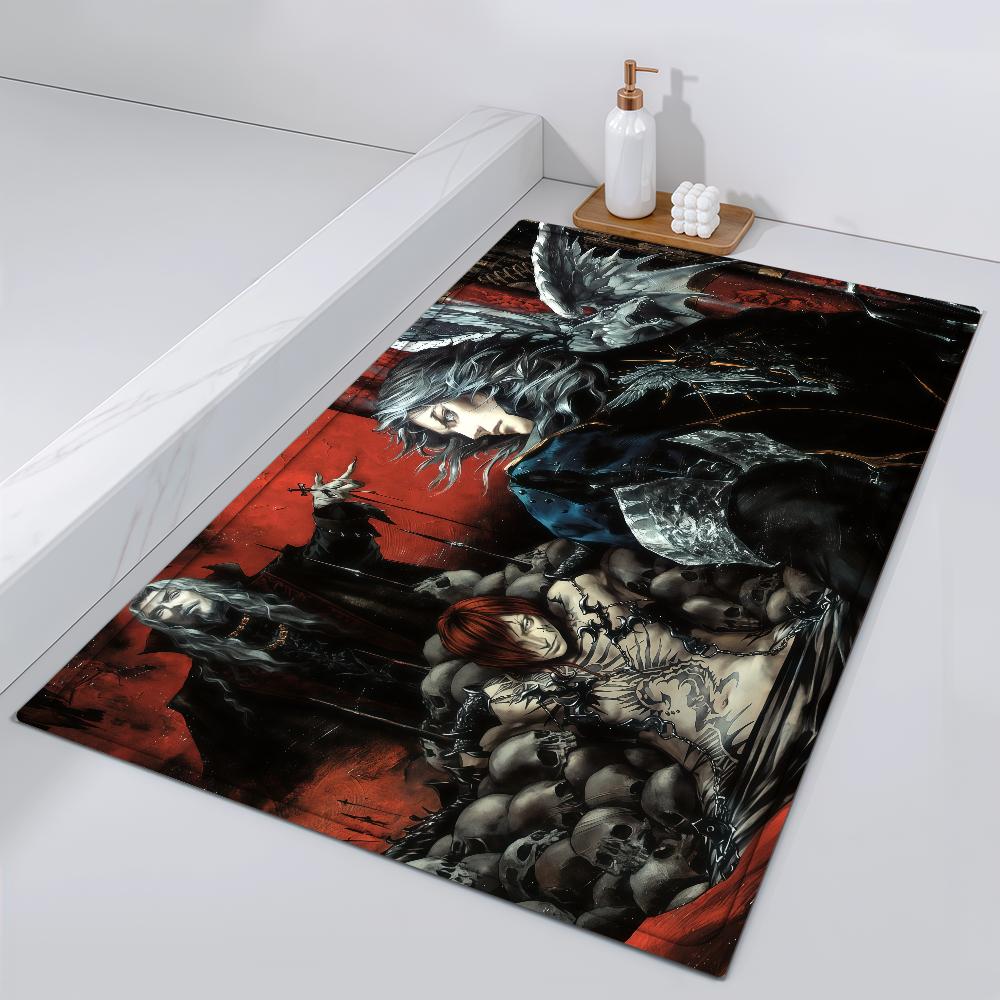 

Door Mat Bedside Entrance C-Castlevania Bath Game Floor Decoration Innocence Corridor Door Mat Carpet Living Action Room Balcony 40cm x 60cm