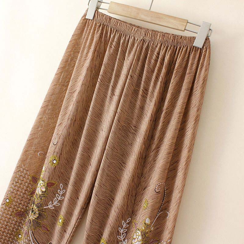 Damenanzug 2-teiliges Set Baumwoll-T-Shirt und Hose Baumwolle Übergröße Lockerer lässiger Sommeranzug Zweiteiliges Oberteil und Hose