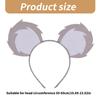 Koala Hairbands Festive Photo Props Halloween Ear Headbands Party Headpiece Fun Headbands for Music Festivals