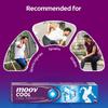 Moov Cool Pain Relief Gel 20g Pack of 2 | Quick Action For Back, Muscle, Joint, Knee Pain | Sports Injury Gel