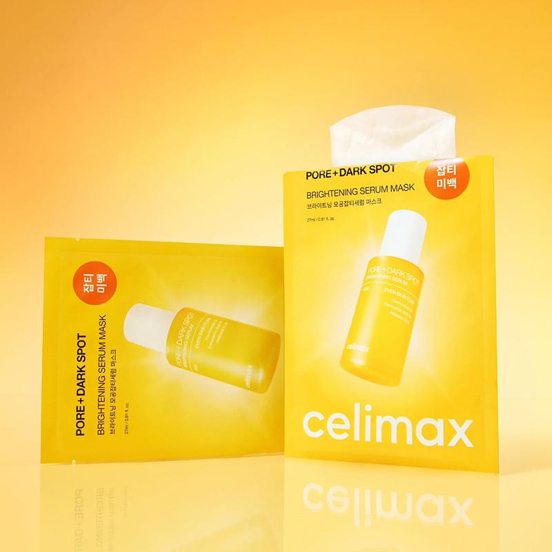 CELIMAX Pore+ Dark Spot Brightening Serum Mask 27g*10EA
