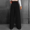 Women's Versatile Casual Comfortable Loose High Waist Drawstring Wide Leg Trousers
