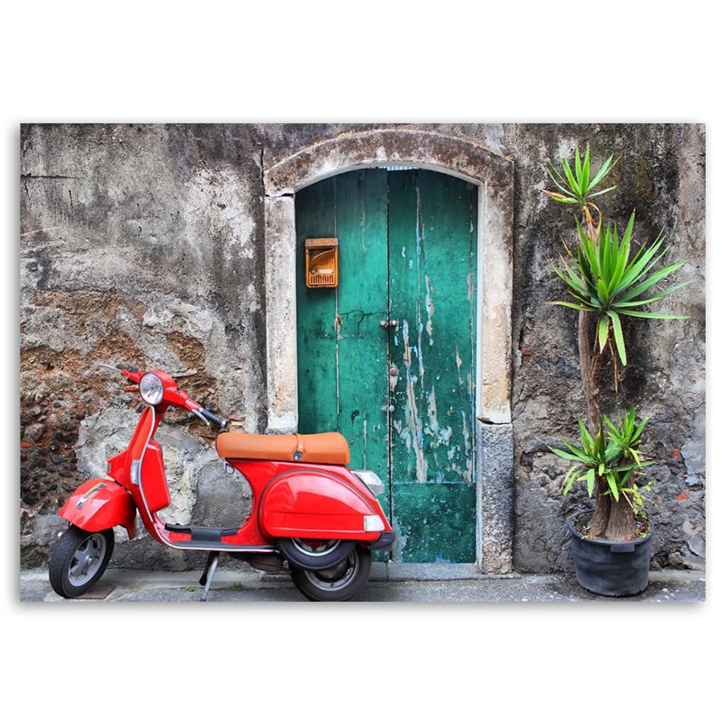 Canvas print Vespa scooter Toscana