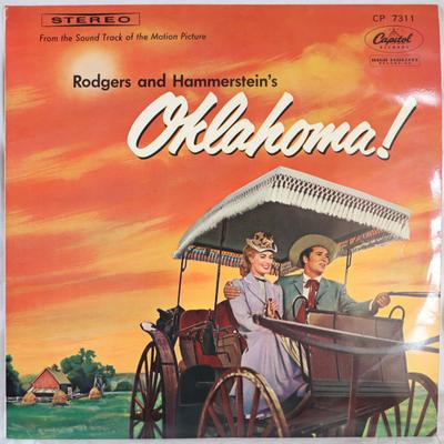LP deska RODGERS & HAMMERSTEIN - Rodgers And Hammerstein's Oklahoma! CP7311 CAPITOL RECORDS Japonsko Soundtracky & Muzikály Použité