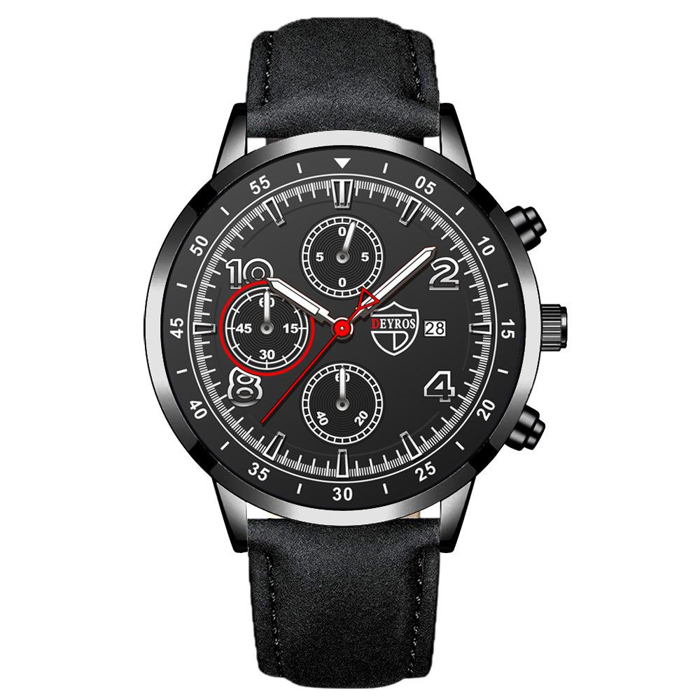 Belt Men S Watch Handsome Calendar Luminous Quartz Watch