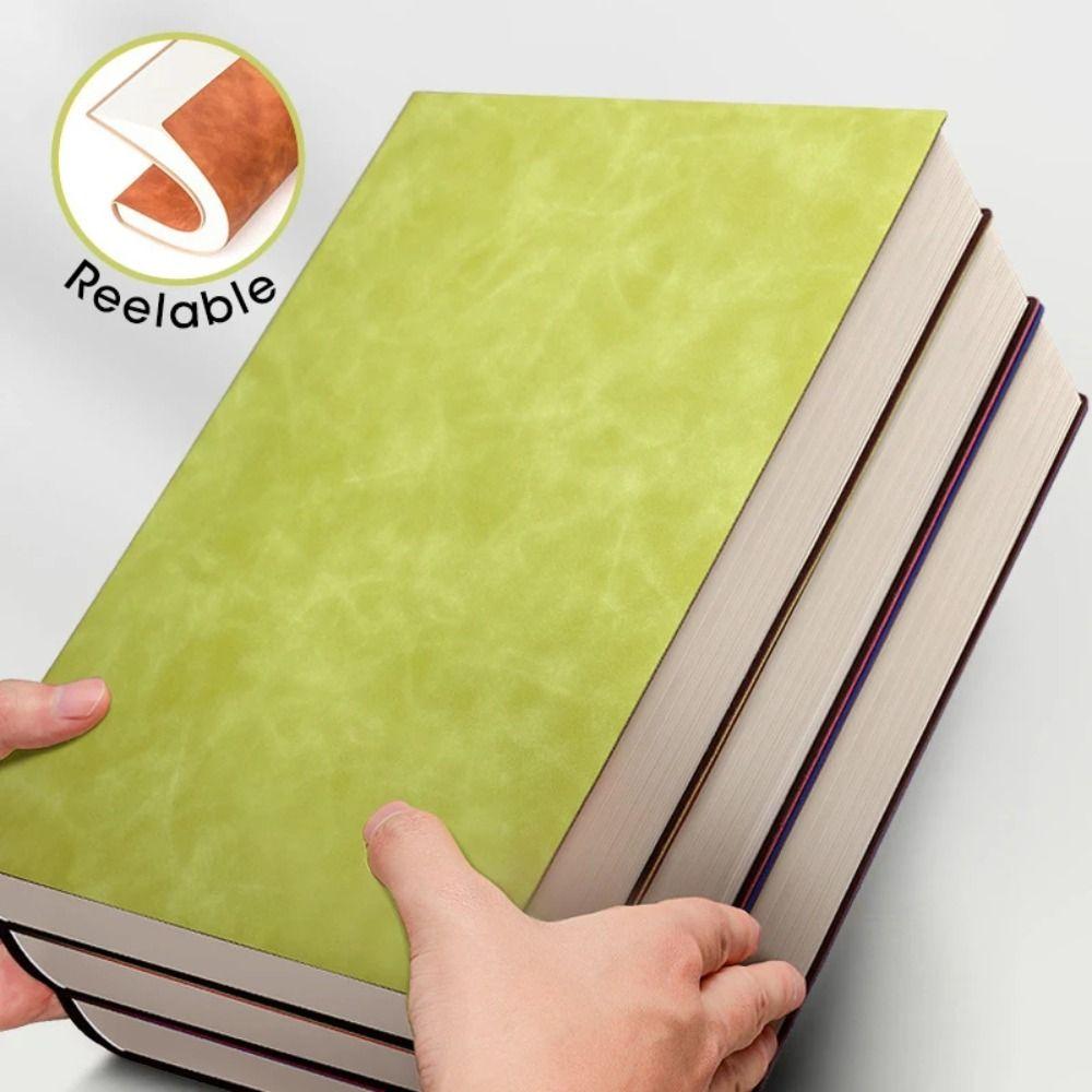 200 Pages Large Notebook Line/Blank A4 Office Notebook A4 Thick Notebook  Diary