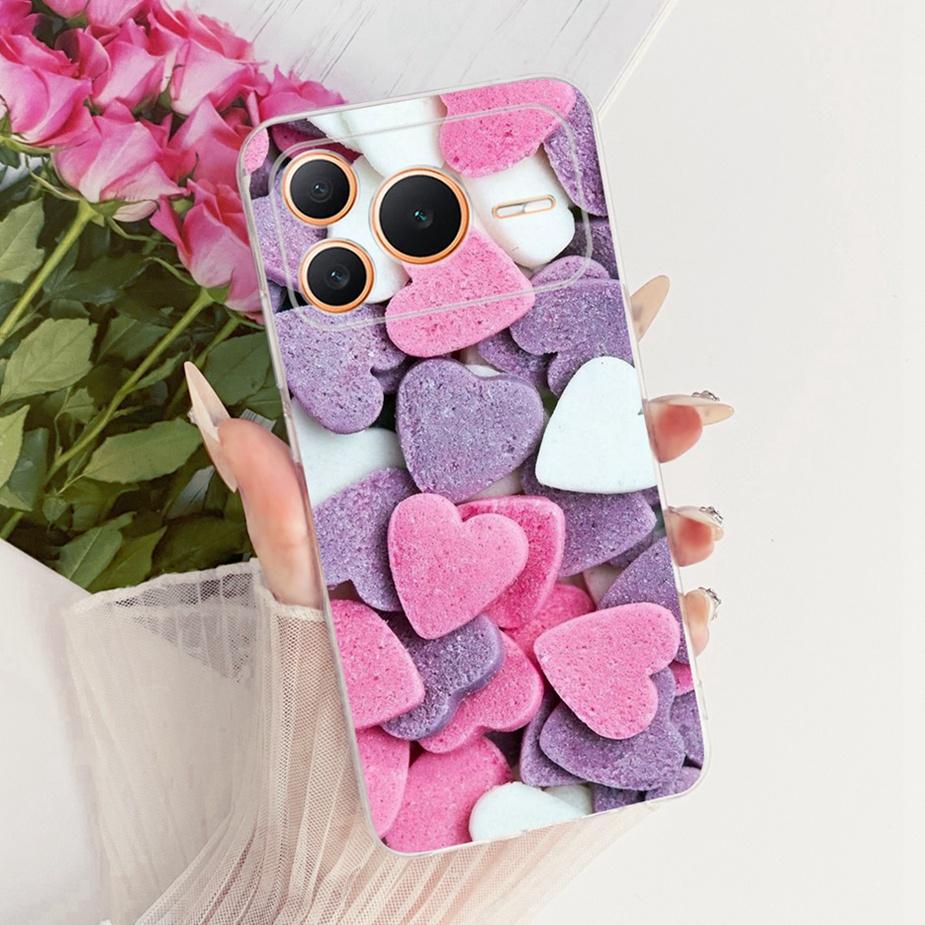 For Honor Power 2 5G Case SER-AN00 Luxury Girl Peacock Painted Cover Soft Slim Phone Case For Honor Power Power2 5G Fundas Coque