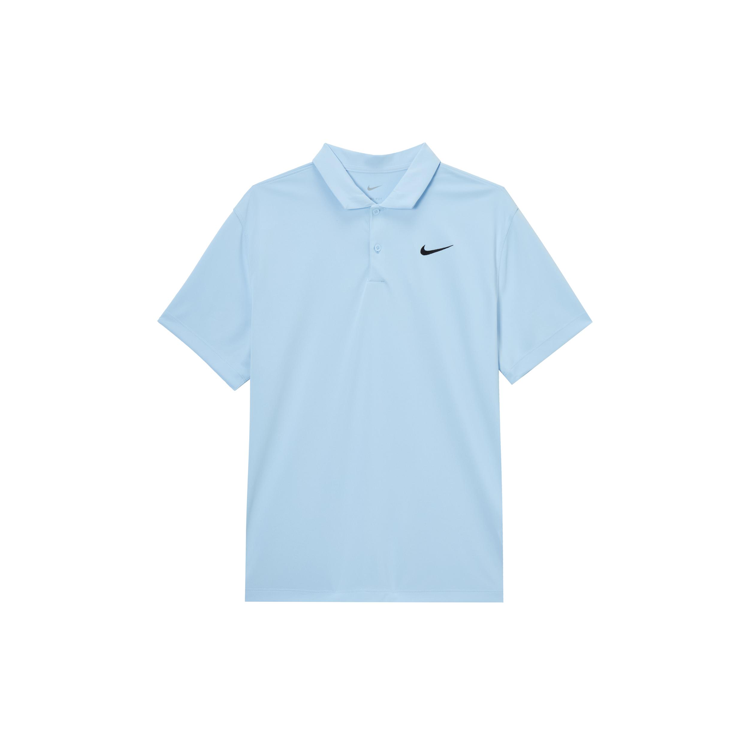 Мужские поло Nike Синий воротник-поло Умеренный DH0858-441 XL