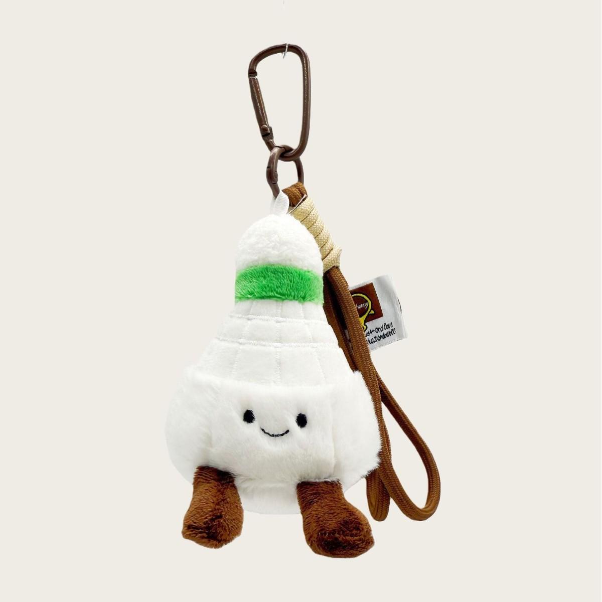 Keychain Cute Badminton Versatile Bag Trailer Keychain Plush Doll Doll Couple Gift Bag Pendant