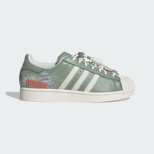 Adidas Originals SUPERSTAR II White/Green JR1331 Unisex Size