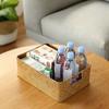 HandWoven Basket Rattan Wicker Basket Wicker Fruit Tea Snack Storage Basket Bread Picnic Basket Cosmetic Box House Ware
