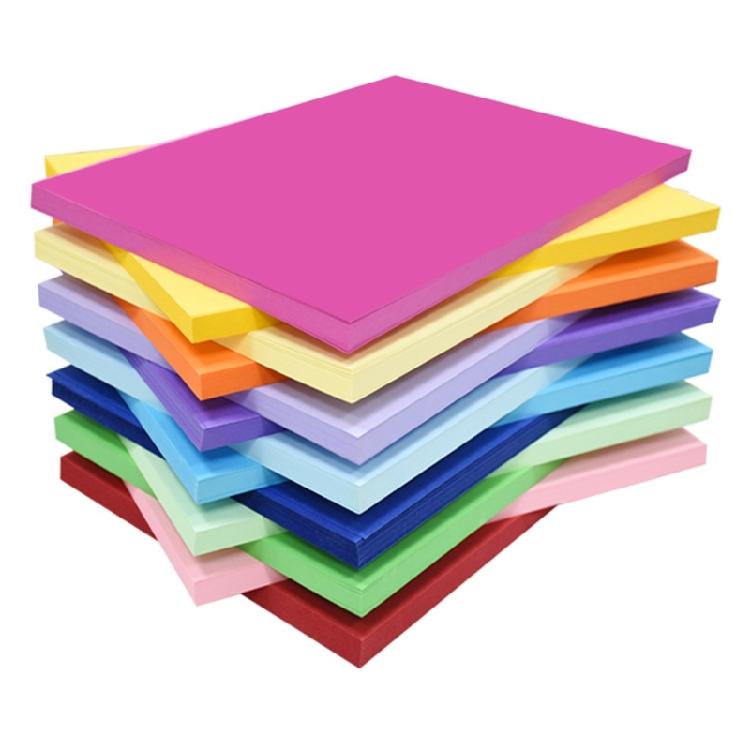 50 Sheets Drawing Cardboard Painting Making Card Cover Paper Set Coloured Card