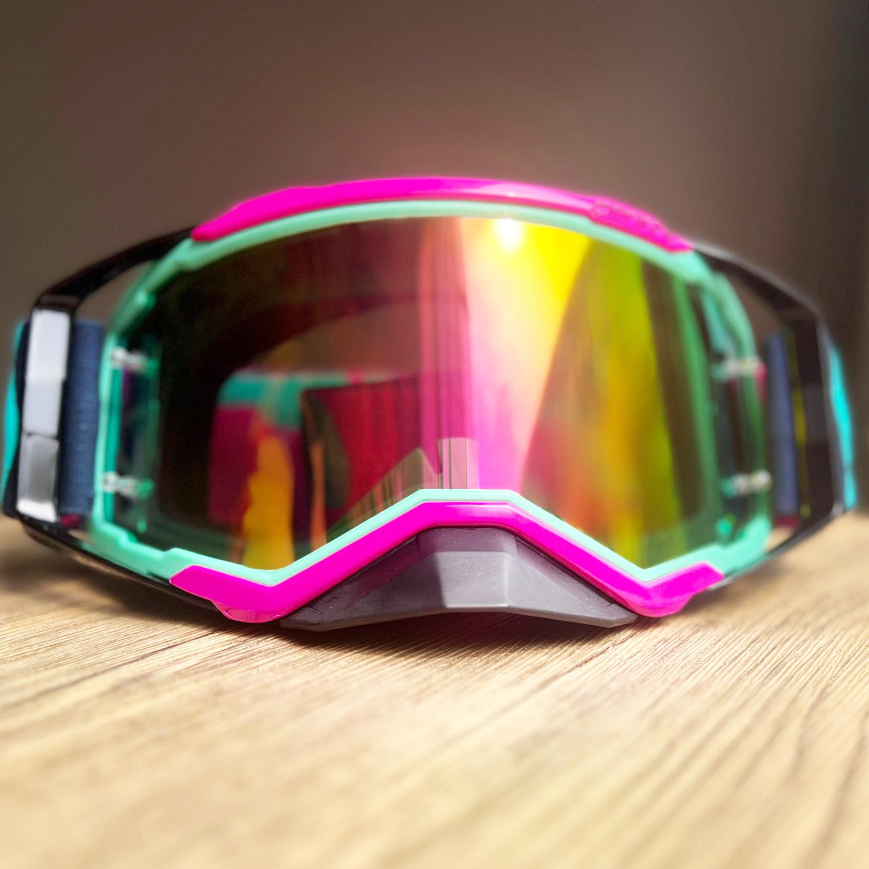 

Очки для мотокросса на открытом воздухе, очки для мотоциклистов, очки для езды по бездорожью, для квадроциклов, гонки на квадроциклах, езда на открытом воздухе, оправа из термополиуретана, регулируемый ремешок