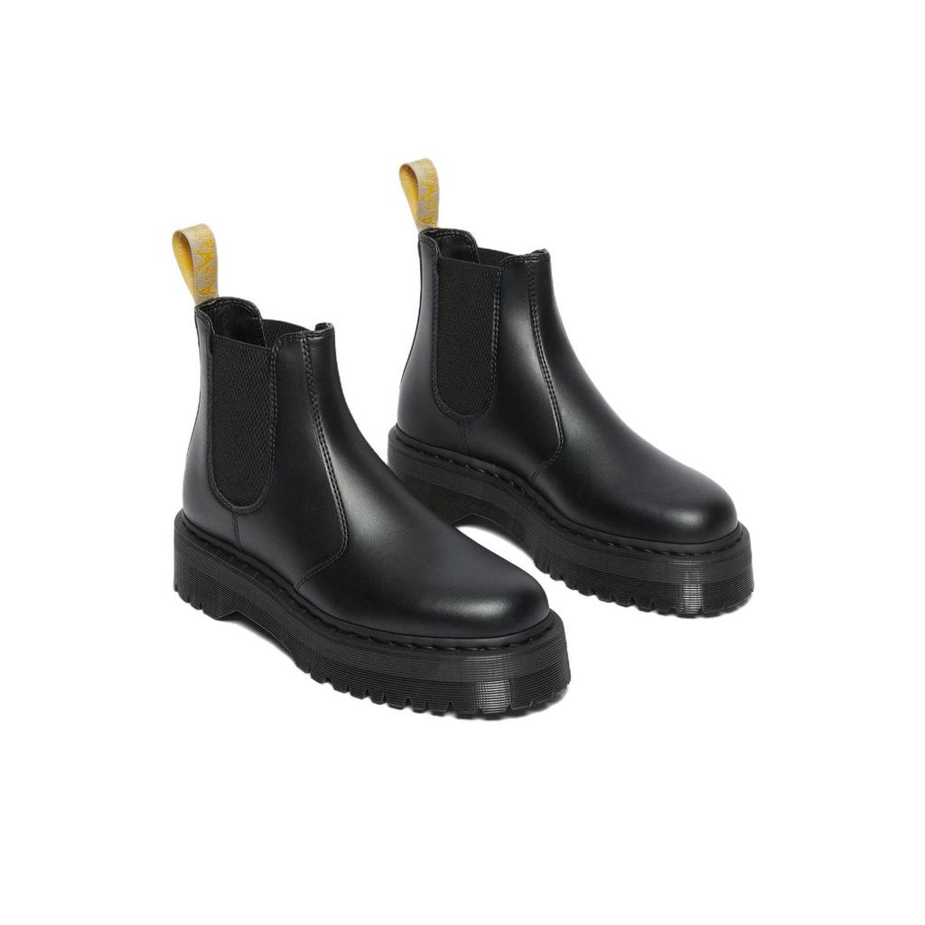 Dr. Martens PU Moda Simple Botines Chelsea Cortos Botas Unisex Negro 27560001