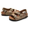 2025 Spring Summer Kids Cork Sandals - Boys Girls Trendy Beach Double-Loop Sandals, Slip-On & Flip-Flop Styles for Toddlers/Children Casual R KWN