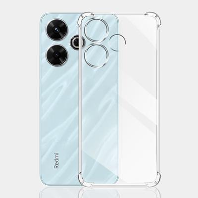 Shockproof Clear Case For Redmi 13 4G Soft Clear Silicone Phone Case For Redmi 13 5G Coque Protect Cover for For Redmi13 Funda