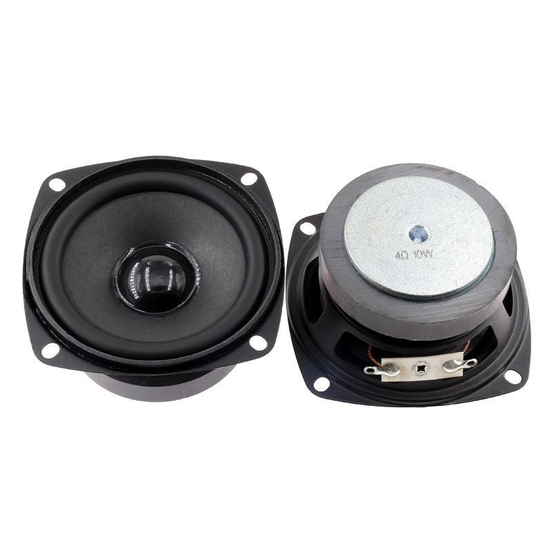 3 Inch Subwoofer Speaker 78Mm 4 15W Convex Cap Bass Square Woofer Dual Magnetic Speaker Diy Bookshelf Home Speakers