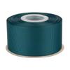 [Tekdeere]Width 50mm Solid Teal Grosgrain Ribbon, Perfect for Gift Wrapping, Sewing, Hair Accessories, Wedding Decorations - 22 Meters/roll