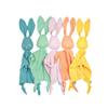 Cartoon Baby Cotton Gauze Blanket Rabbit Ears Newborn Sleeping Blanket  Children Comfort