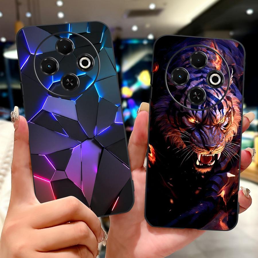 For Tecno Spark 30C Case kl5 kl5n Soft Silicone Cute Cartoons 2025 Painted Coque Cover For Tecno Spark30C 30 C 4G Phone Bag