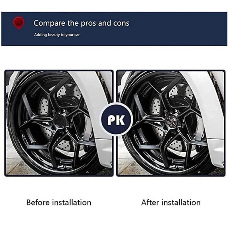 Pegatina Emblema Tapacubos Central de Rueda de Coche de 133 mm para Fiat 500 500C 500L 500X Tipo Panda Punto Doblo Palio Stilo