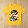 3D Printed Roblox Pixel Block Game Kids TShirt Casual Summer Short Sleeve Tee for Boys Girls