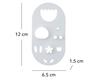Ernest Character Bento Rice Ball Set and Chick Mini X (Rabbit 2) A-76901