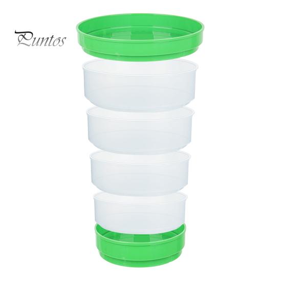 

Круглый поддон для проращивания фасоли с дренажными отверстиями. Горшок для выращивания фасоли, укладываемый в штабель. Беспочвенные ростки фасоли. Микрозелень. Питомник для выращивания ростков пшеницы.