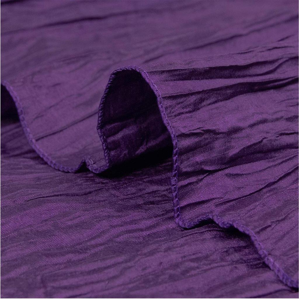 KYOETSU Wrinkled Obi Size 34 Women's Belt, (Grape)