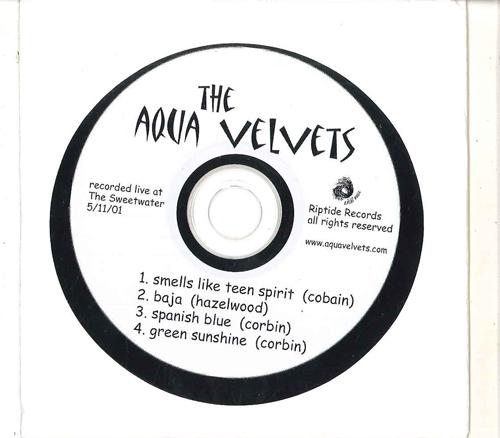 

CD AQUA VELVETS - Aqua Velvets NONE RIPTIDE Япония Рок Б/У