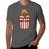 Sassy Popcoin Bucket Active Tshirt Big Size Crew Neck Tshirt