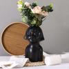 Ceramic Face Vase, Flower Vase for Decor, Modern Decorative Floral Centerpiece Table Shelf