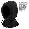 Women Hat Solid Color Drawstring Warm Winter Knitted Hat Loose Fit Pullover Hat Outdoor Sports Travel Headwear