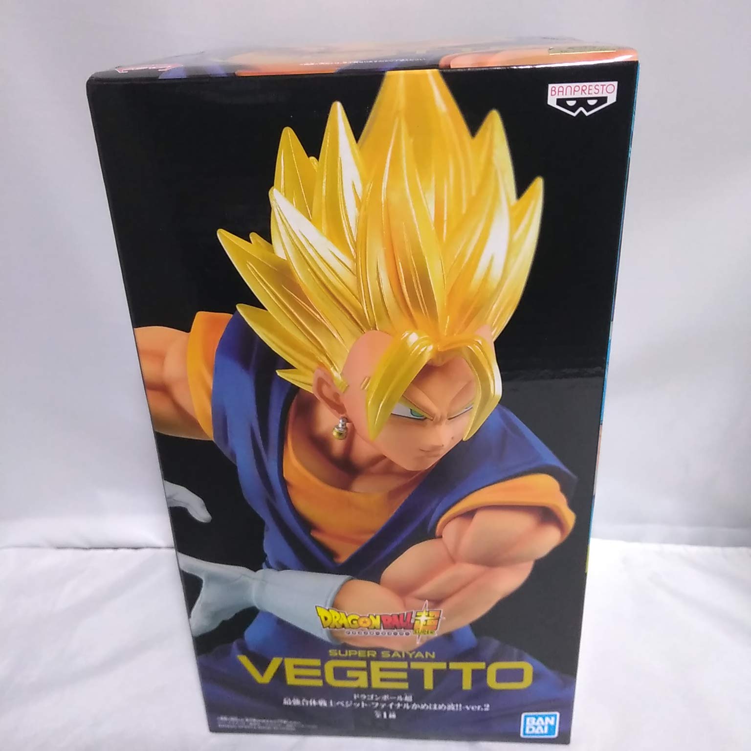 

Namco Limited Dragon Ball Super Strongest Fusion Warrior Vegito Final Saiyan Figure 1 type Kamehameha!! ver.2 [Super Vegito]
