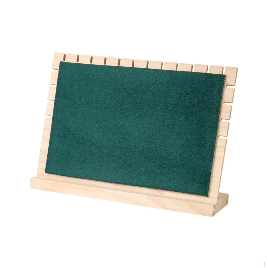 Elegant Wooden Jewelry Stand for Necklace Organization In Home Or Store