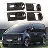 Car Door Handle Bowl Protectors ABS Carbon Fiber Design Anti Scratch Accessories Suitable for H1 I800 2018-2020 Models