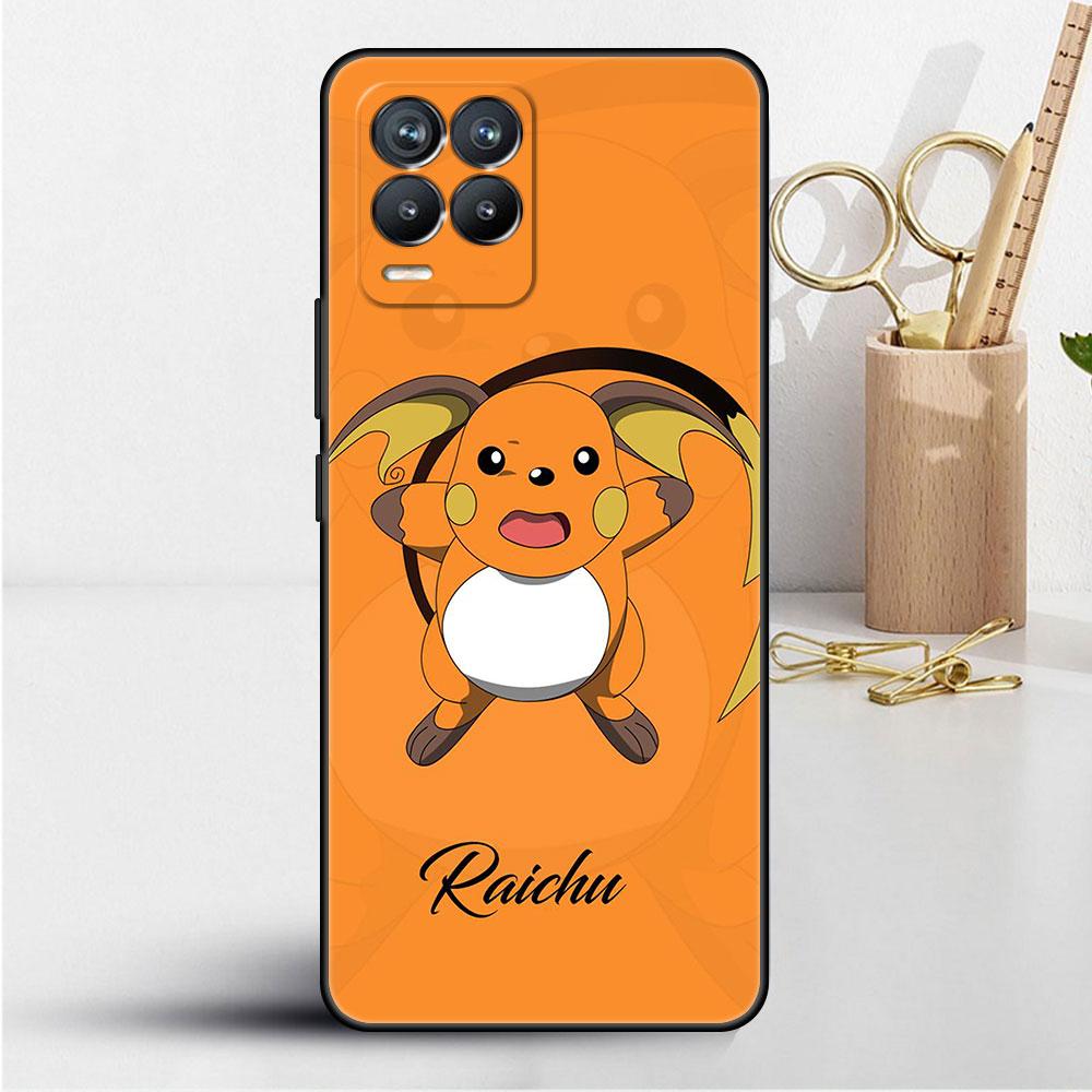 Cartoon süße Pokemon Fall für Realme 8 C21y GT Neo 2 3 8i C21 7 C11 6 C12 C35 C3 GT 9 Pro C12 Master Funda Telefonabdeckung