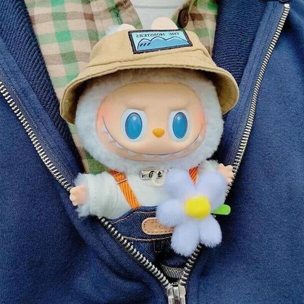 Labubu Plush The Monsters Hanging Card Toy For Modern Home Decor Or Keychain